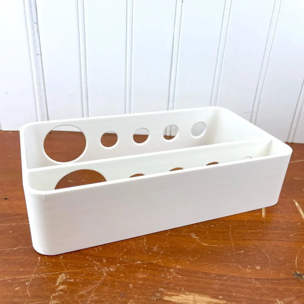 Manual Toothbrush Holder, Dual Toothbrush Toothpaste Holder